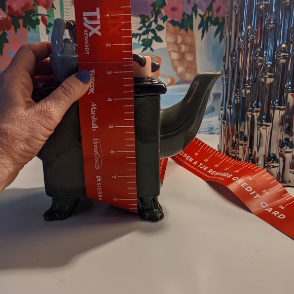 Ceramic teapot stovetop vintage design - Picture 12 of 16